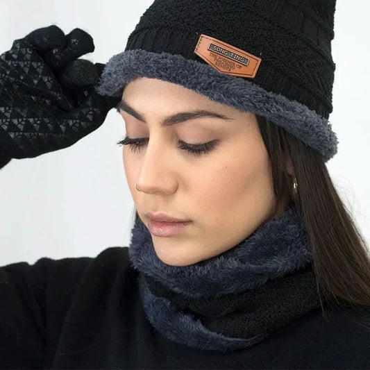 Gorro Térmico Premium Unisexo + BUFANDA TÉRMICA de Regalo | Prepárate para el frío