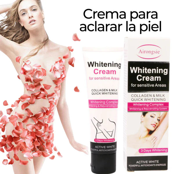 Crema aclaradora de piel Clarivella 50g - Tono natural y blanco de tu piel hoy mismo.