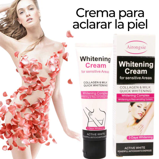 Crema aclaradora de piel Clarivella 50g - Tono natural y blanco de tu piel hoy mismo.