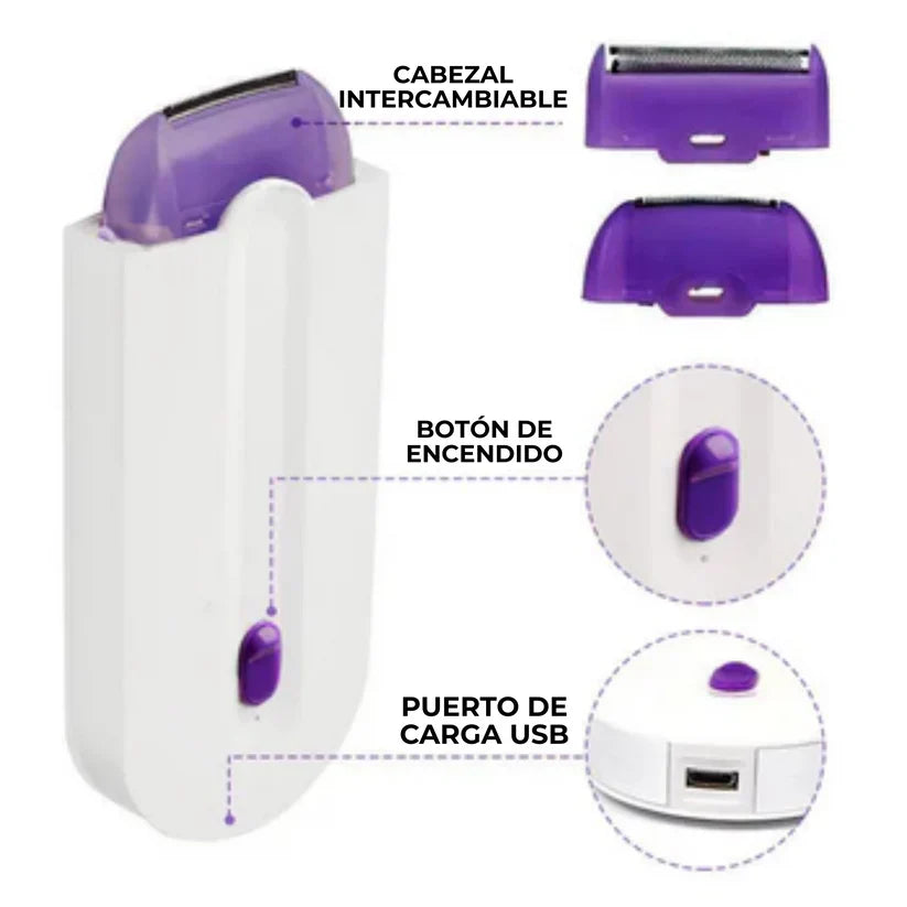 Depiladora Eléctrica Original + Accesorios Gratis | Válido sólo hasta hoy