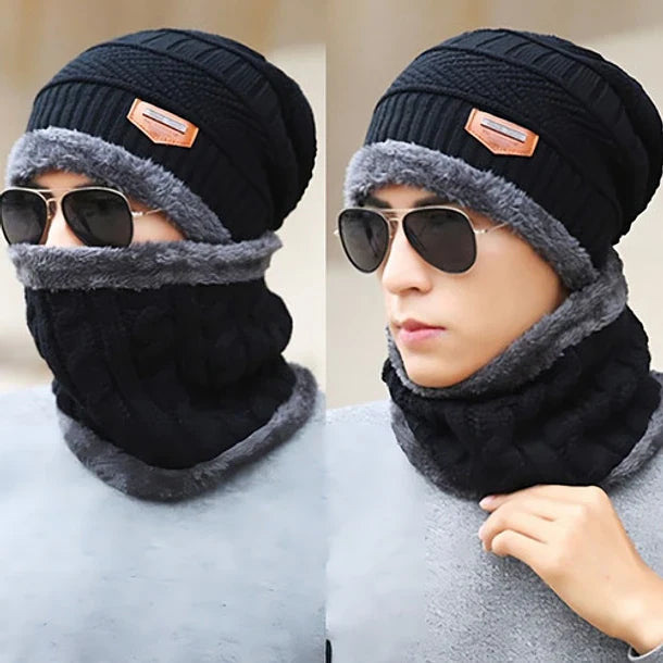Gorro Térmico Premium Unisexo + BUFANDA TÉRMICA de Regalo | Prepárate para el frío