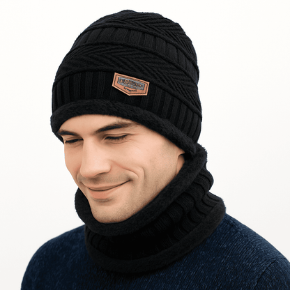 Gorro Térmico Premium Unisexo + BUFANDA TÉRMICA de Regalo | Prepárate para el frío