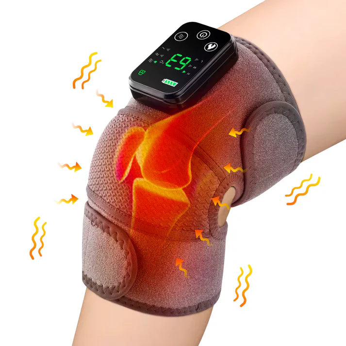 Masajeador Rodillera Térmico® 3 En 1 | Descansa y Alivia el Dolor Rápidamente